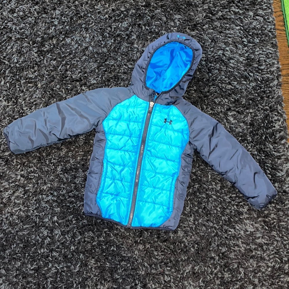 Under Armour puffy jacket size 4T.